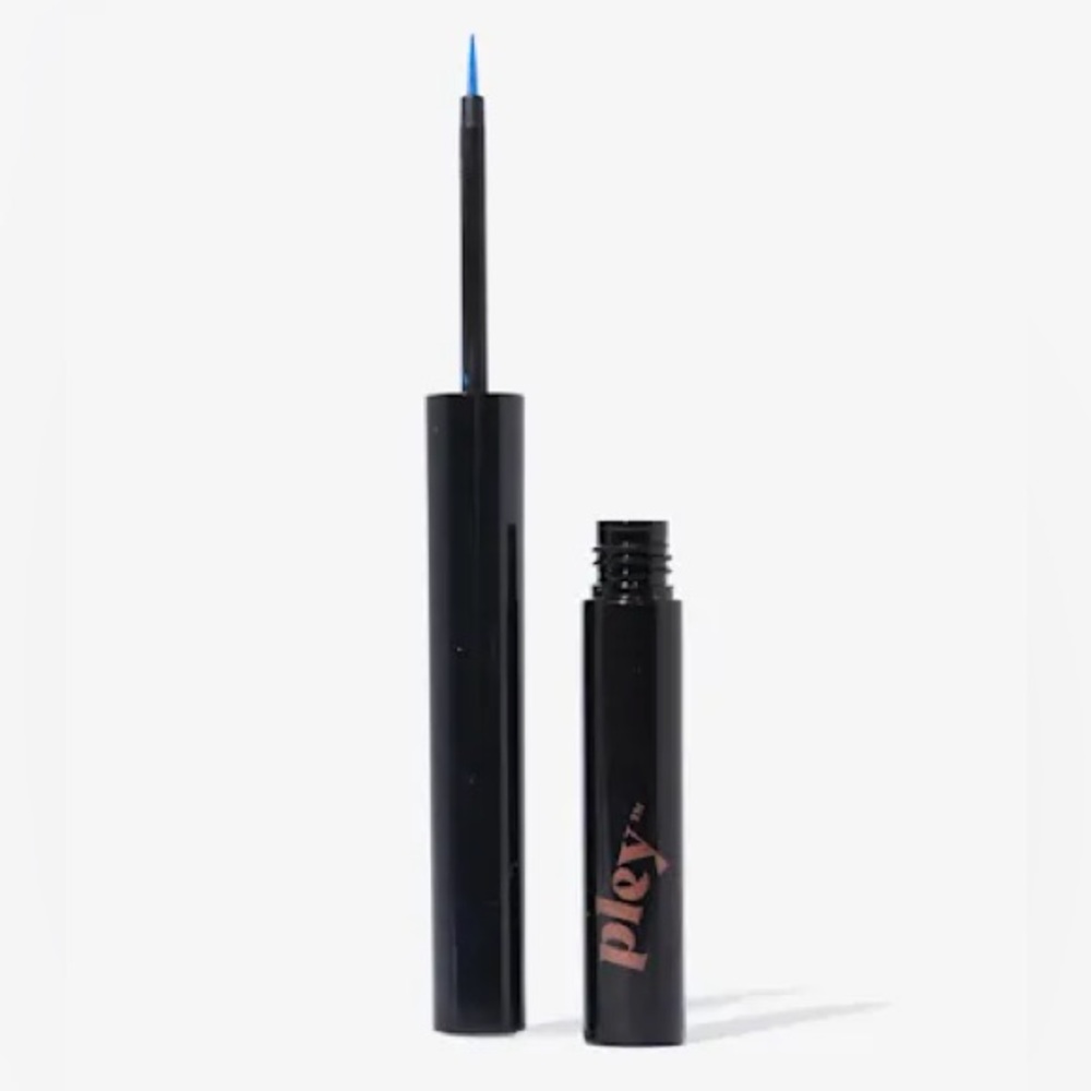 PLEY BEAUTY NIB Liquid Asset Foolproof Liquid Eyeliner In BLUE HUE - $16 Retail